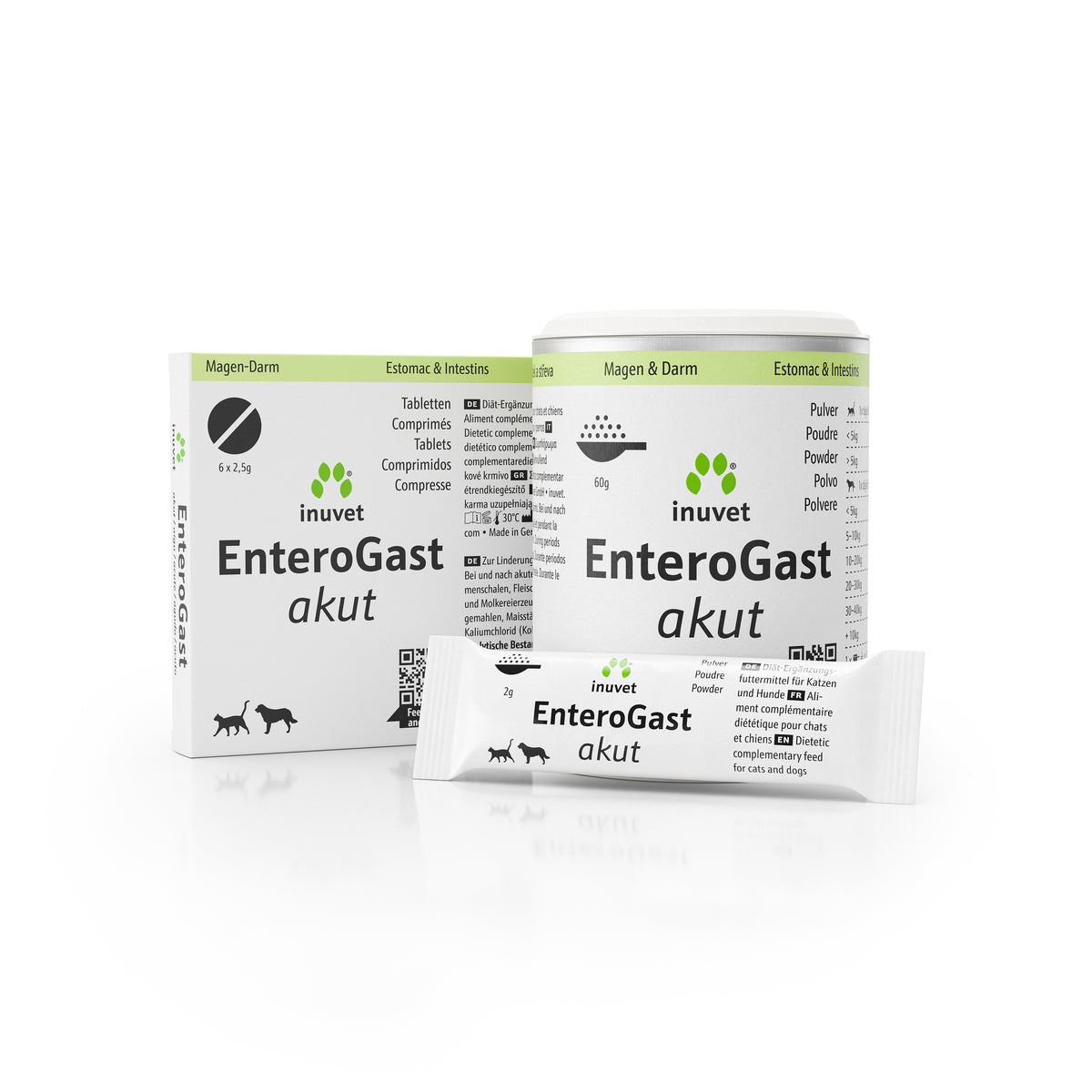 EnteroGast akut Tablets, 21 pieces packaging