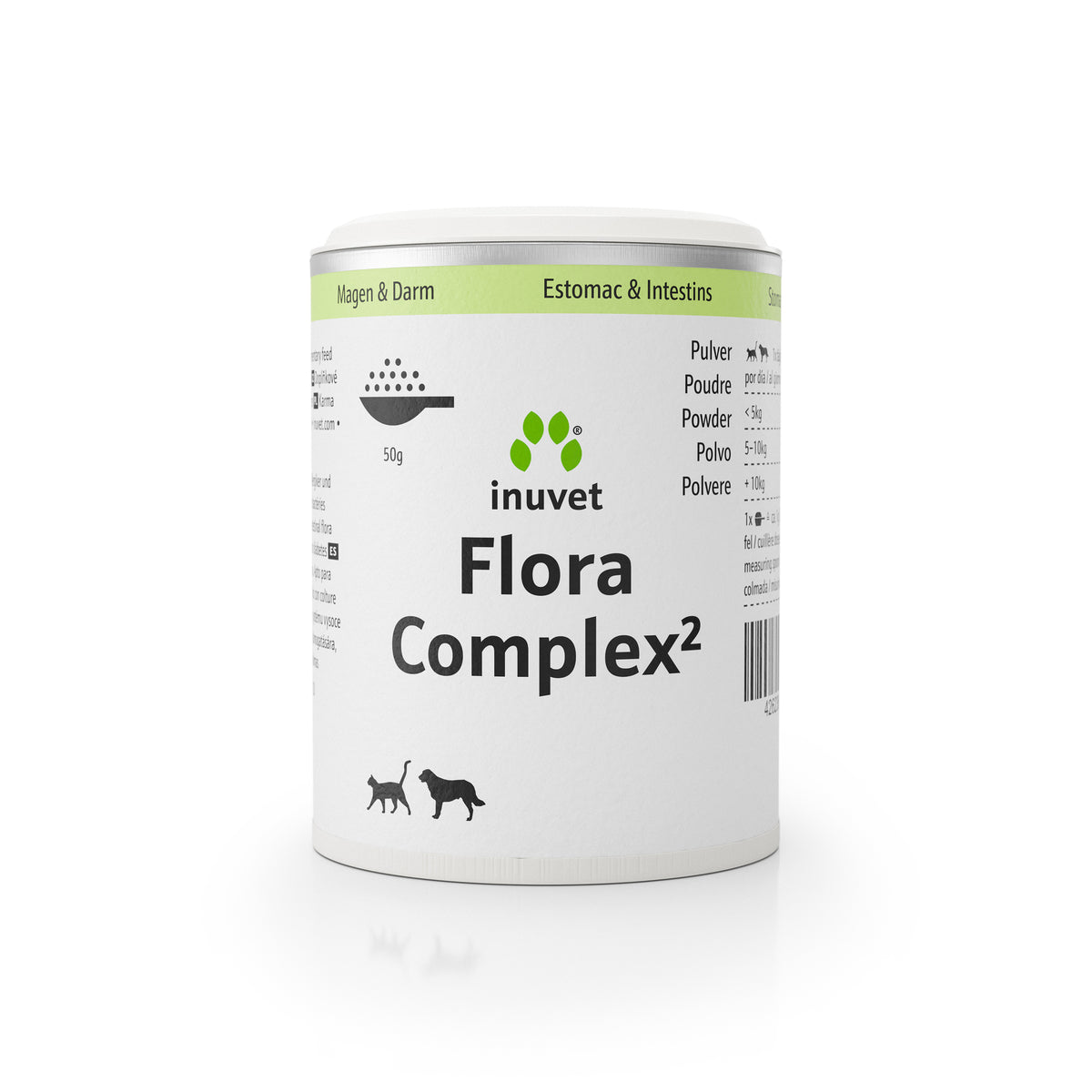 FloraComplex² Pulver 50g und Pulver Sachets 30 x 2g für gesunde Darmflora